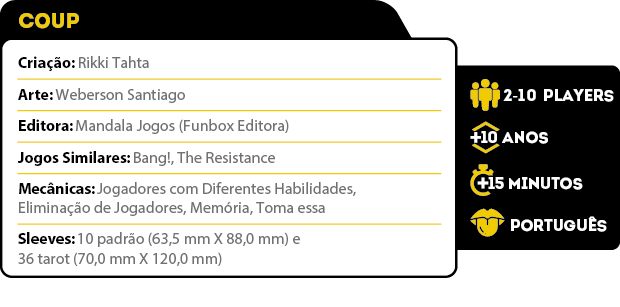 Ludopedia, Fórum, Coup com baralho normal