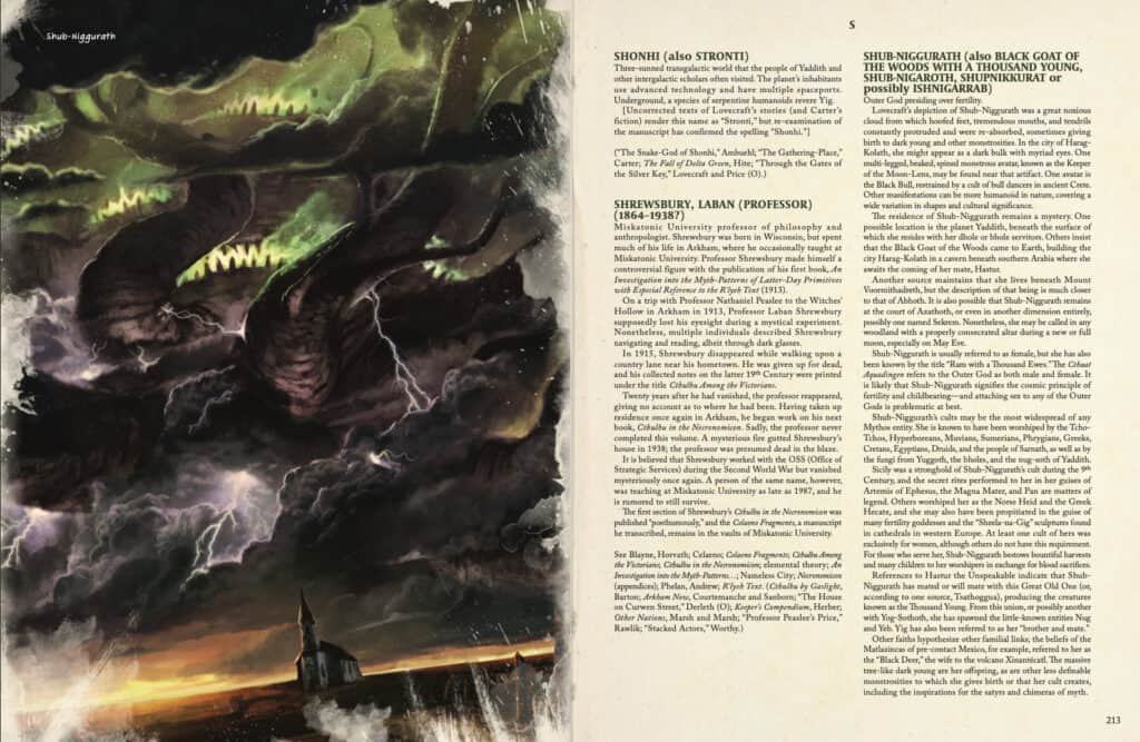 A Enciclopédia Cthulhiana Retorna: Guia Definitivo dos Mitos de Cthulhu da Chaosium Chega em Outubro