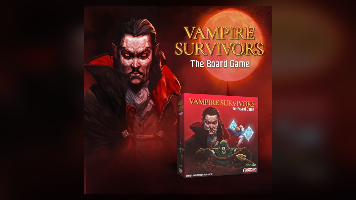 Vampire Survivors: The Board Game Conquista o Gamefound com Caos Cooperativo e Quase US$ 1 Milhão Arrecadados