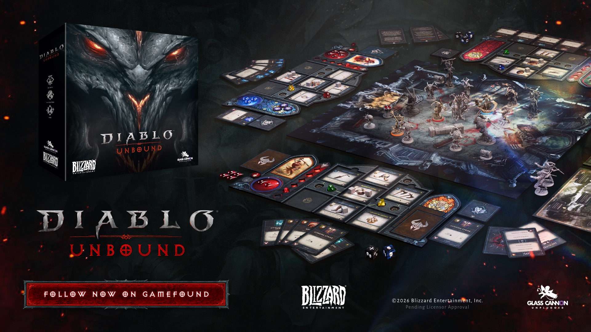 Diablo: Unbound é Anunciado como o Jogo de Tabuleiro Oficial Cooperativo da Franquia