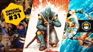Especial Coletivo 31: Star Realms: Frontiers, Crusaders: Thy Will Be Done, BARPIG: The Adventure Party Game.
