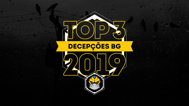 Top 3 decepções nos board games em 2019