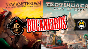 Teotihuacan e New Amsterdam pela Bucaneiros Jogos