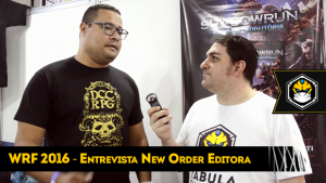 World RPG Fest 2016 - Entrevista New Order Editora
