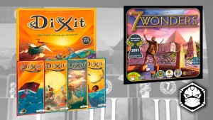 A volta dos que não foram: Dixit e 7 Wonders