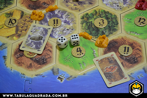 Colonist inspira-se no jogo de tabuleiro Settlers of Catan e pode