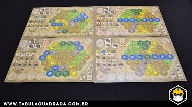 Regras - Como se Joga? - Com se faz o Setup? - Em Português - The Castles  of Burgundy - Board Game 