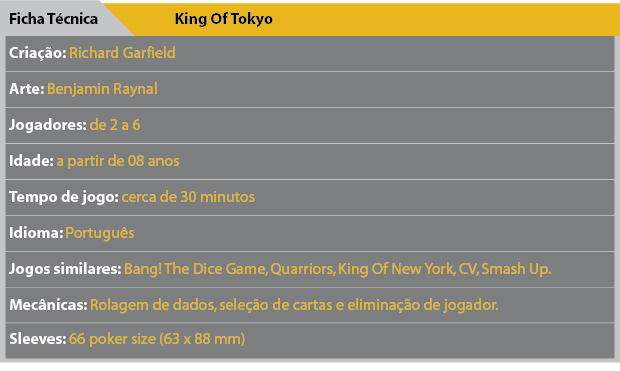 King of New York - Jogo de Tabuleiro - Galápagos Jogos (em português)