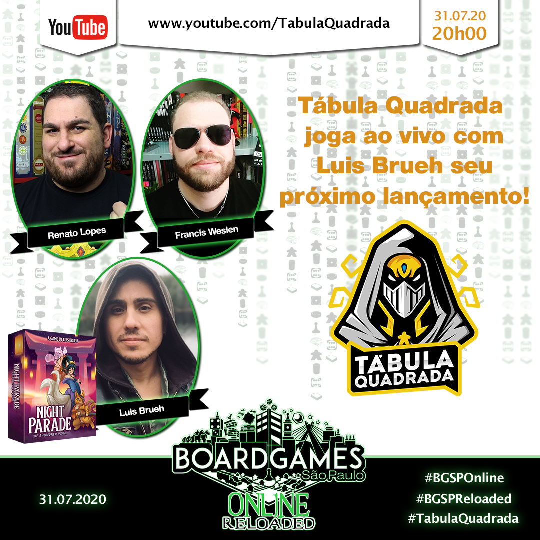 BoardGames São Paulo Tábula Quadrada