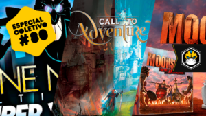 Especial Coletivo #80: Moonshiners of the Apocalypse, One Night Ultimate Super Villains e Call to Adventure