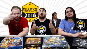 Top 5 jogos mais esperados 2018 - autores nacionais