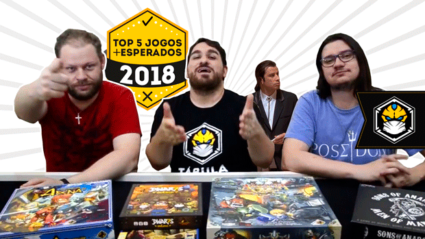 Top 5 jogos mais esperados 2018 - autores nacionais