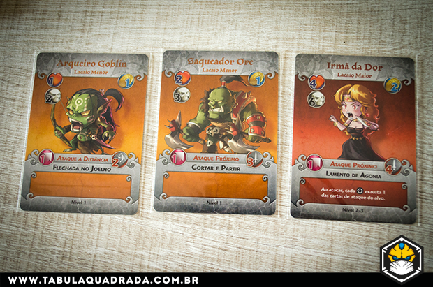 Cartas de Monstros