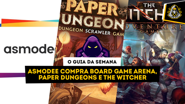 Asmodee compra Board Game Arena, Paper Dungeons e The Witcher
