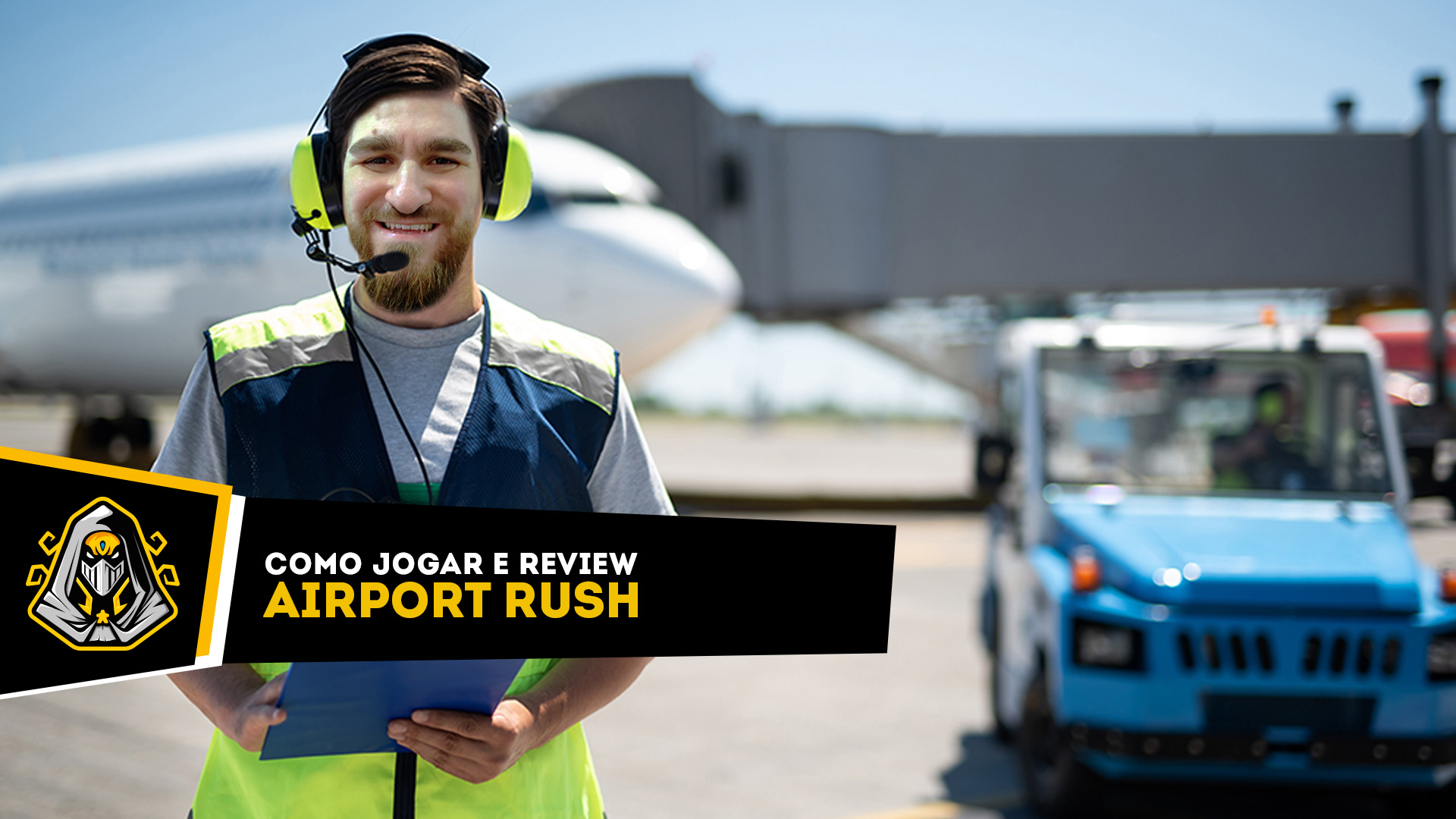 JOGO DE TABULEIRO AIRPORT RUSH - Editora Vem pra Mesa Jogos