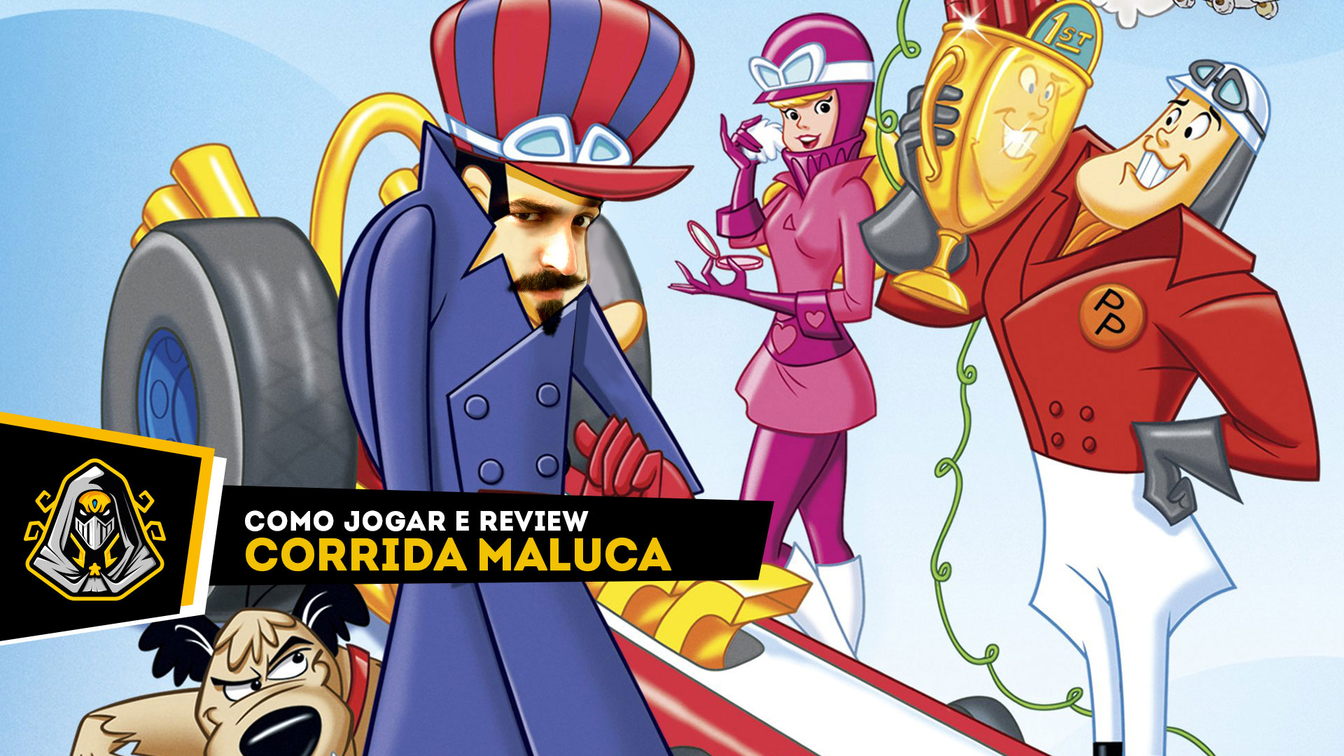 Jogo de tabuleiro Corrida Maluca