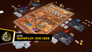 Live Gameplay: Rio 1808 (On The Table Jogos)