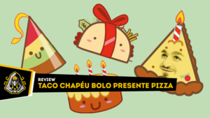 Taco Chapéu Bolo Presente Pizza