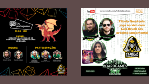 Tábula Quadrada no BoardGames SP e GenCon In Portuguese