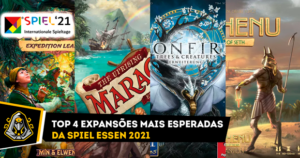 Top 4 expansões mais esperadas da Spiel Essen 2021